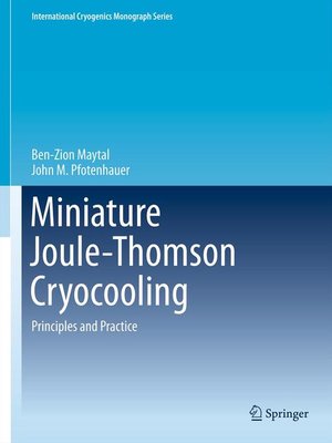 cover image of Miniature Joule-Thomson Cryocooling